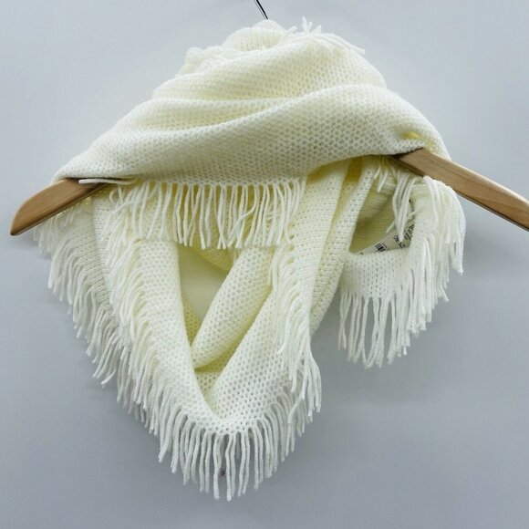 INC One Size Solid Raschel Infinity Scarf 1168 - Picture 3 of 5